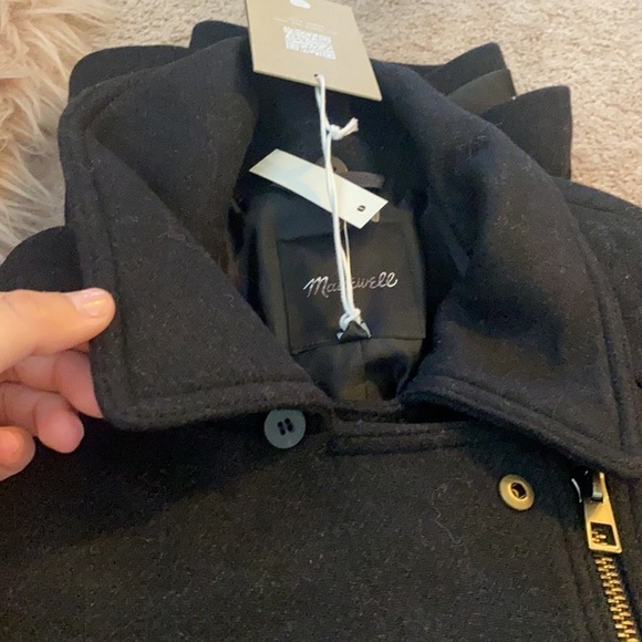 Madewell Eldridge Zip Coat Insuluxe Fabric MA312 - Picture 6 of 6